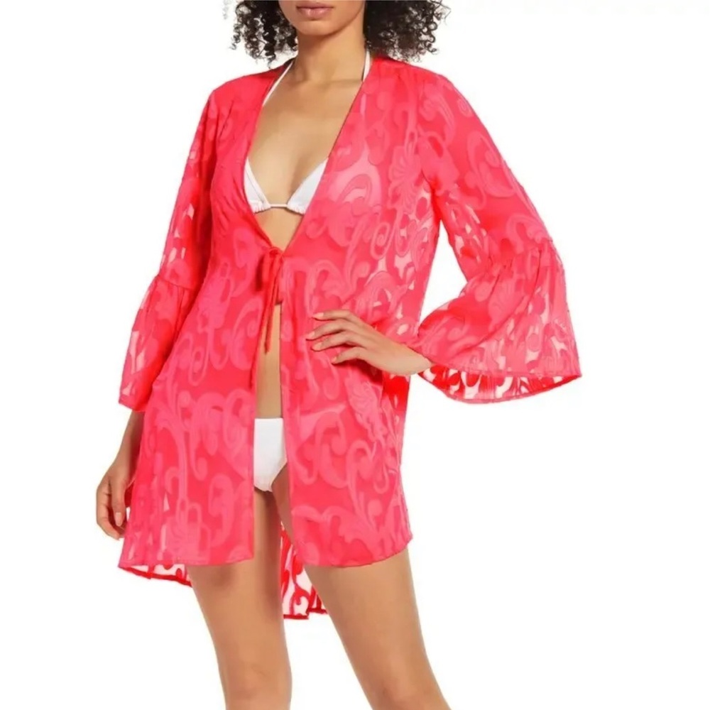 Lilly Pulitzer Brand New Motley Coverup Coral